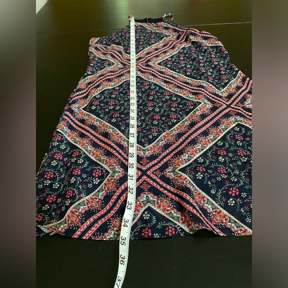 Patterned Multicolor Summer / Spring Halter Style… - image 6